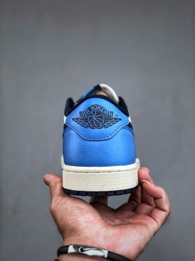 REPLICA JORDAN 1 LOW OBSIDIAN 'UNC' - immagine 6
