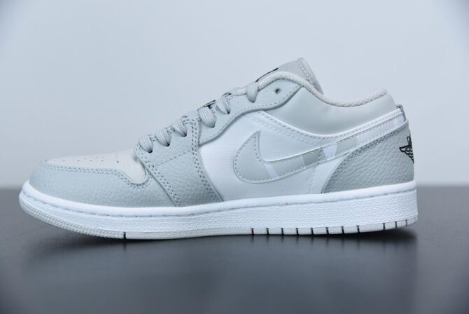 REPLICA JORDAN 1 BASSO BIANCO 'CAMO' - immagine 4
