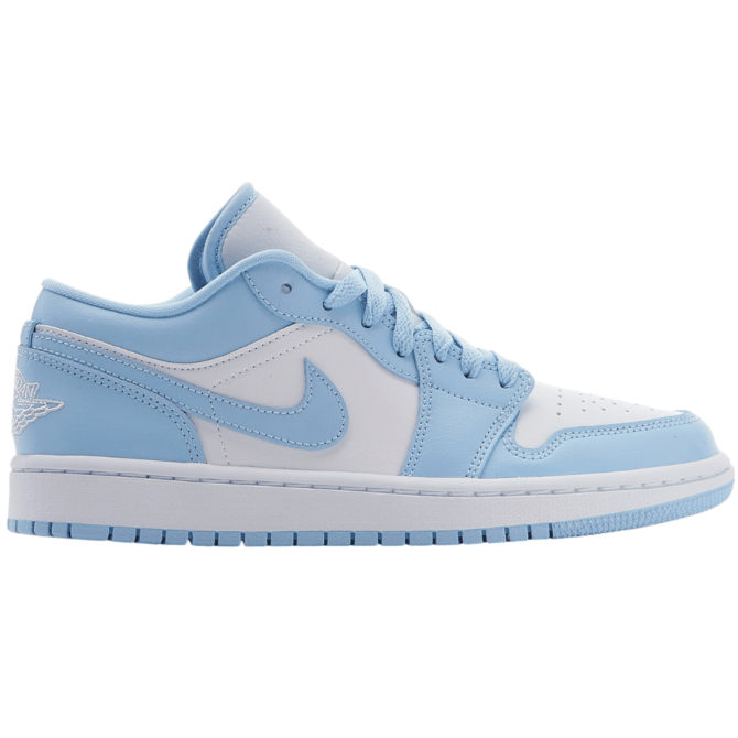 REPLICA JORDAN 1 LOW WHITE 'ICE BLUE'