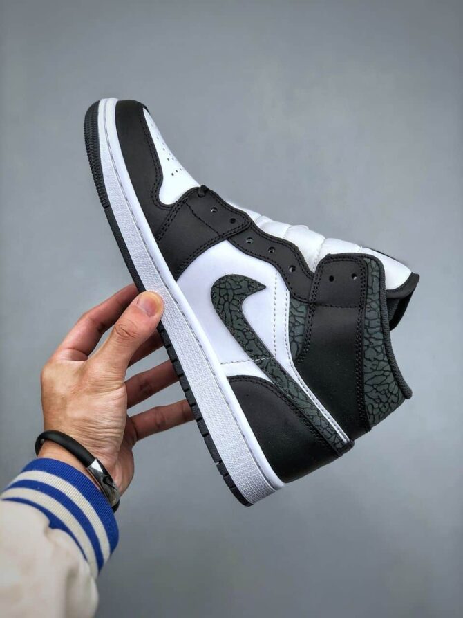 JORDAN 1 MID SE 'PANDA ELEFANTE' REPLICA - immagine 9