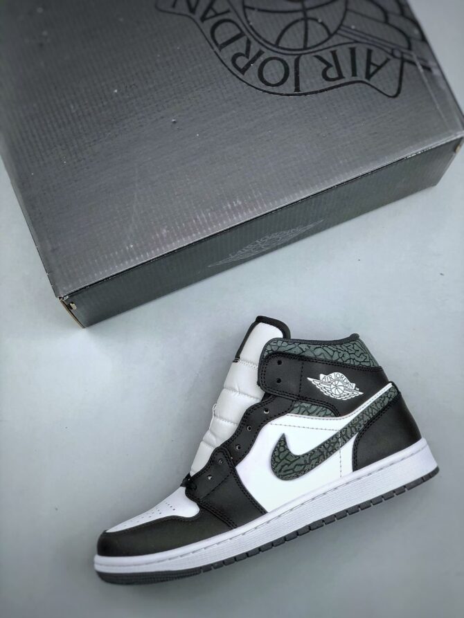 JORDAN 1 MID SE 'PANDA ELEFANTE' REPLICA - immagine 8