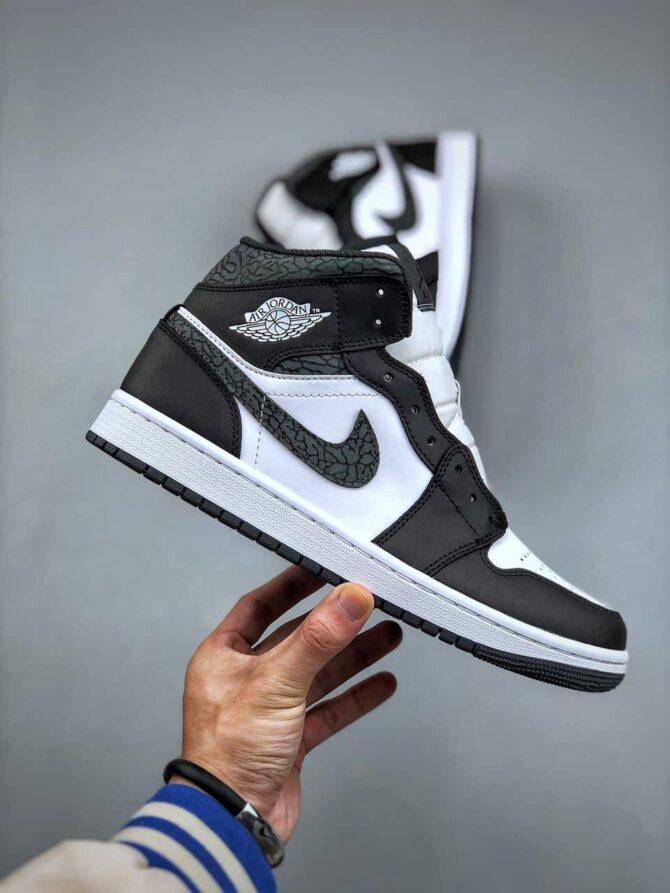 JORDAN 1 MID SE 'PANDA ELEFANTE' REPLICA - immagine 7