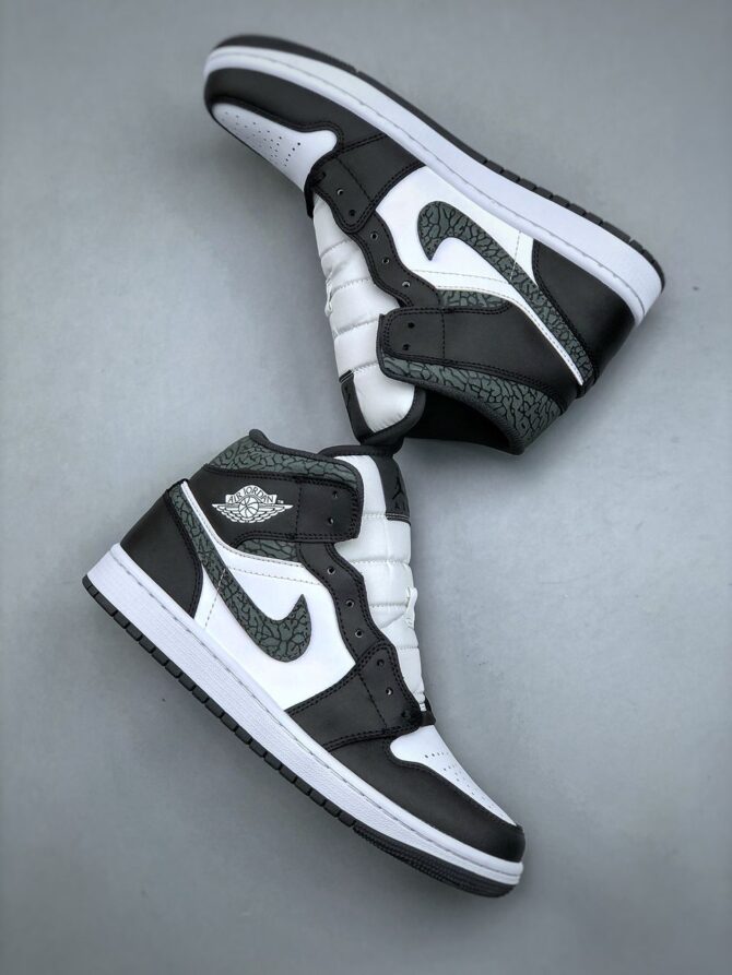 JORDAN 1 MID SE 'PANDA ELEFANTE' REPLICA - immagine 2