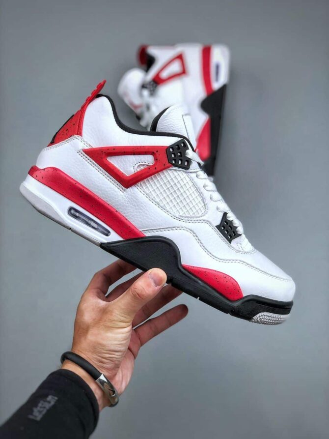 JORDAN 4 RETRO 'RED CEMENT' REPLICA - immagine 5