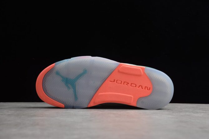 REPLICA JORDAN 5 RETRO LIGHT 'AQUA' - immagine 3