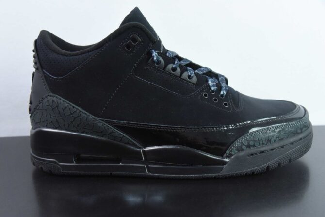 REPLICA JORDAN RETRO 3 'BLACK CAT' (2025) - immagine 9