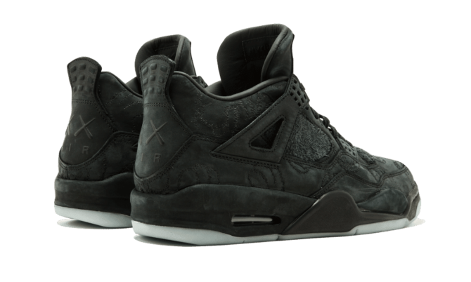 JORDAN 4 RETRO KAWS 'NERO' REPLICA - immagine 4
