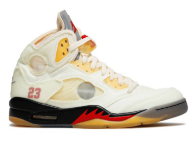 REPLICA JORDAN RETRO 5 OFF-WHITE ‘SAIL’