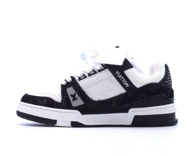 LOUIS VUITTON LV TRAINER 'NERO' REPLICA - immagine 6