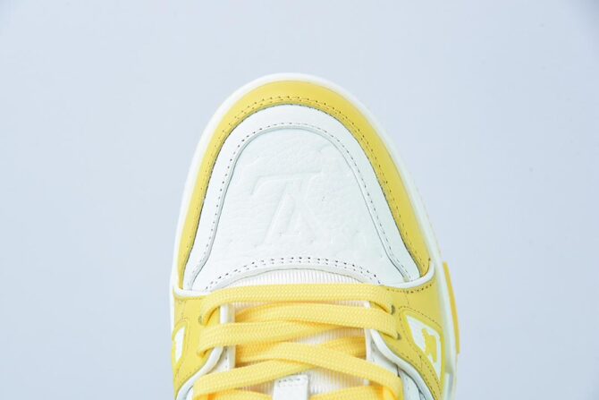 LOUIS VUITTON LV TRAINER 'GIALLO' REPLICA - immagine 4