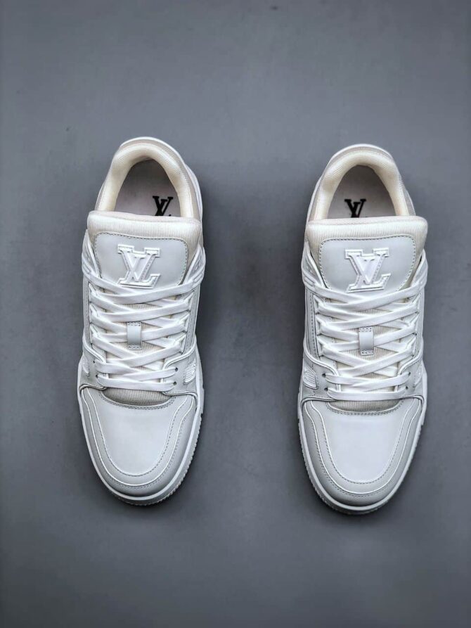 REPLICA LOUIS VUITTON LV TRAINER 'BIANCO' - immagine 6