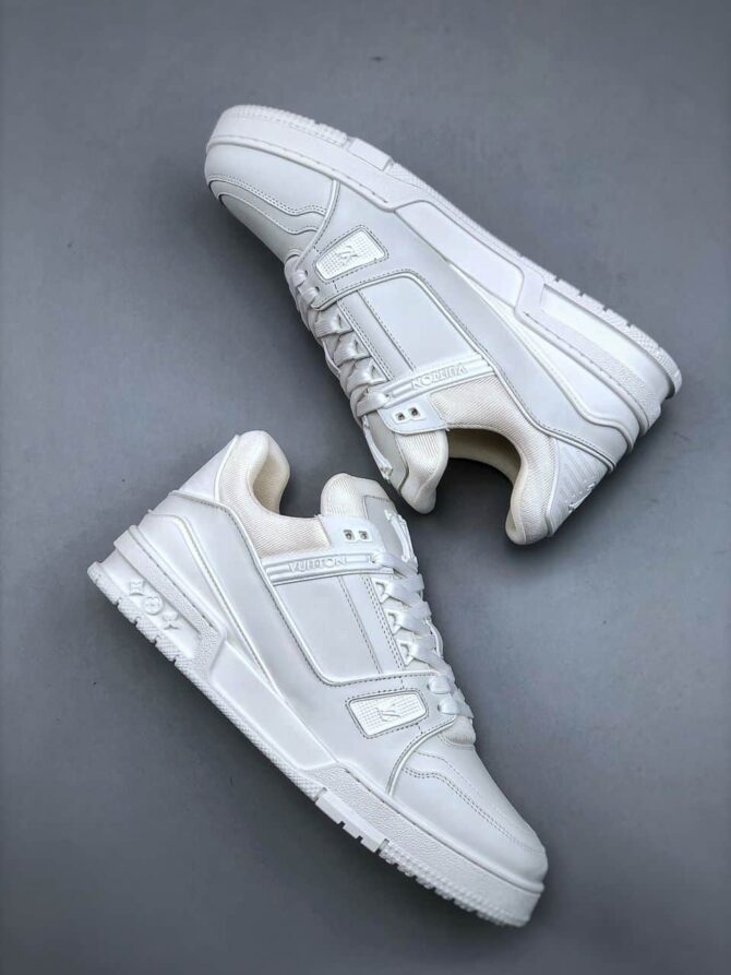 REPLICA LOUIS VUITTON LV TRAINER 'BIANCO' - immagine 2