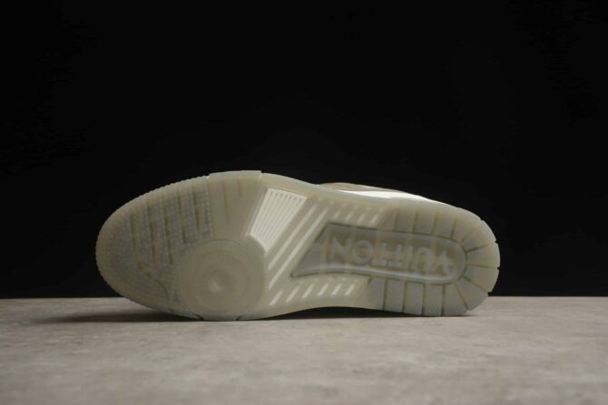 REPLICA LOUIS VUITTON LV TRAINER 'GRIGIE E BIANCHE' - immagine 4