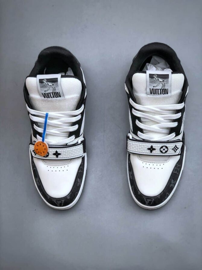 REPLICA LOUIS VUITTON LV TRAINER MONOGRAM 'NERE' - immagine 6