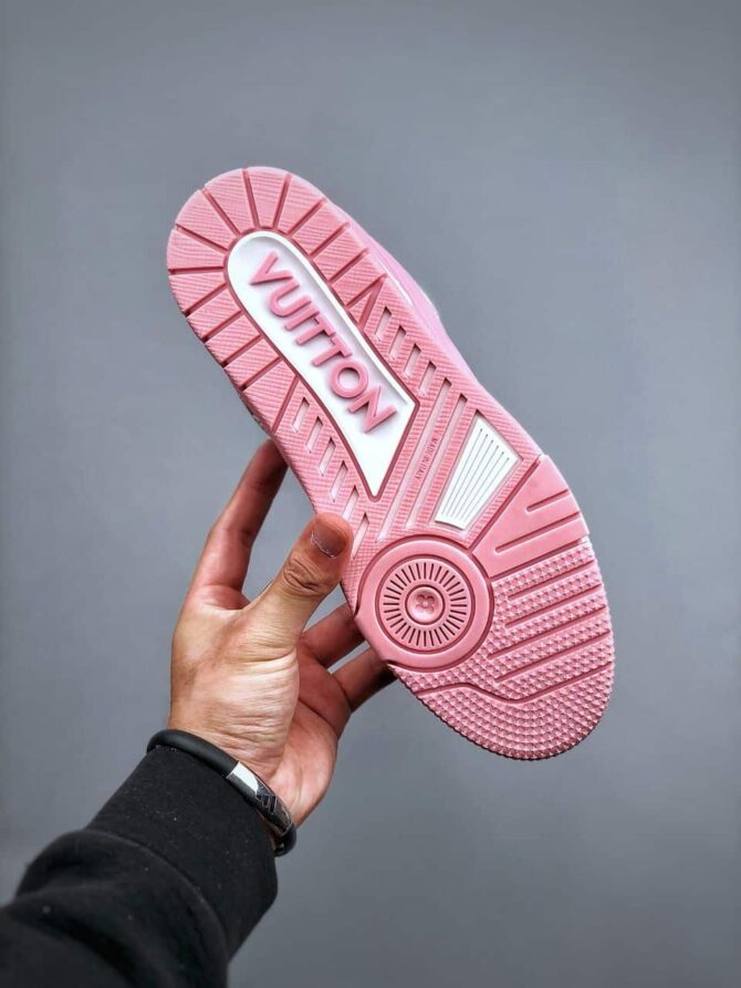 REPLICA LOUIS VUITTON LV TRAINER 'ROSA' - immagine 8