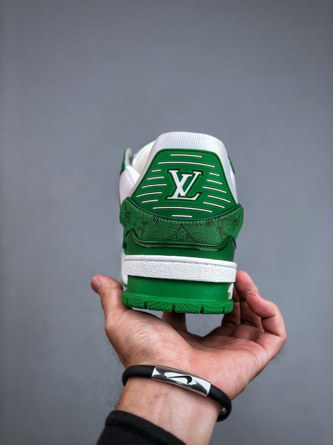 LOUIS VUITTON LV TRAINER 'VERDE' REPLICA - immagine 3