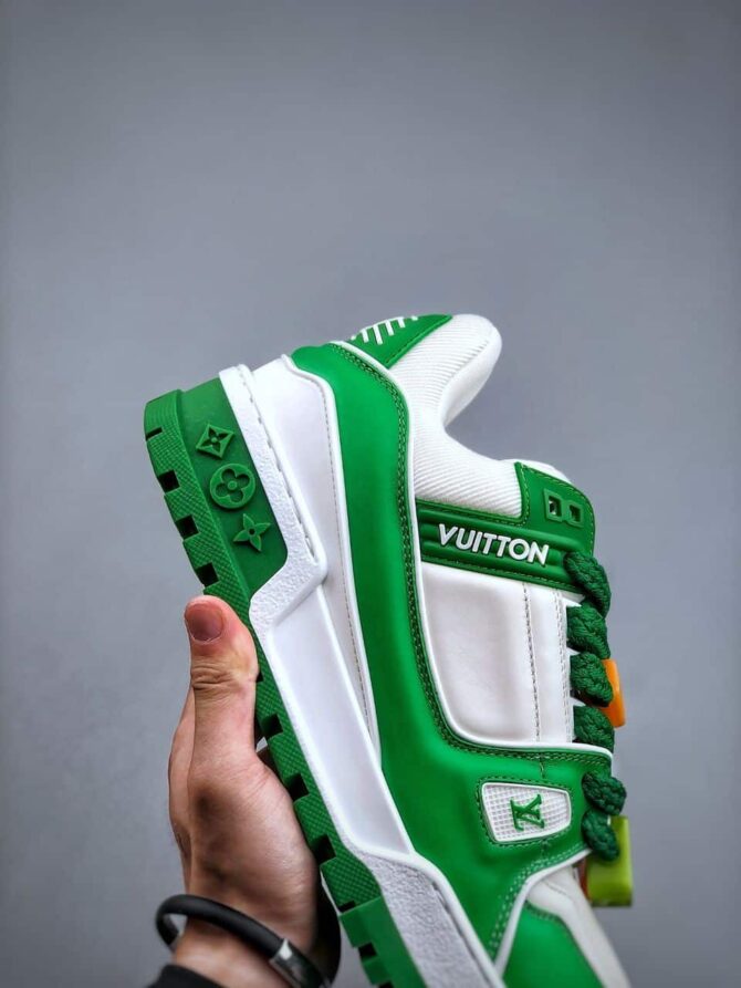 REPLICA LOUIS VUITTON TRAINER MAXI 'VERDE' - immagine 6