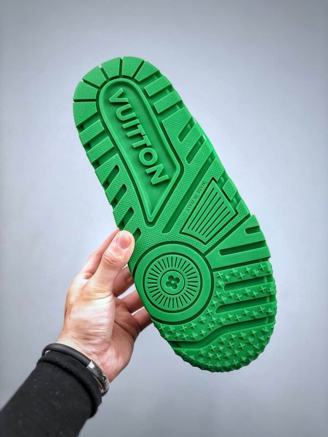 REPLICA LOUIS VUITTON TRAINER MAXI 'VERDE' - immagine 3