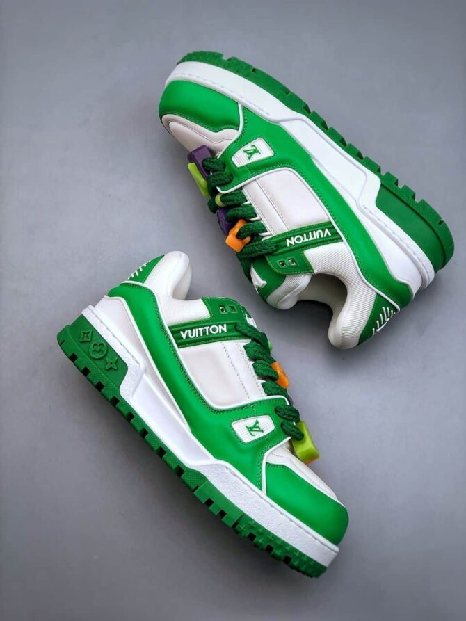 REPLICA LOUIS VUITTON TRAINER MAXI 'VERDE' - immagine 2