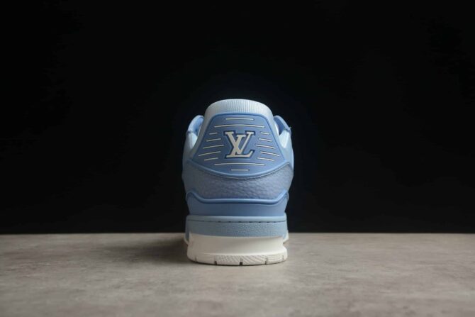 REPLICA LOUIS VUITTON LV TRAINER 'BLU' - immagine 3