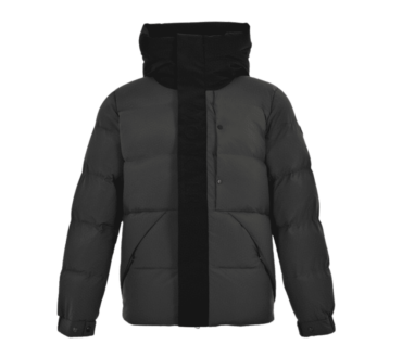 REPLICA PIUMINO MONCLER 'GRIGIO-NERO'
