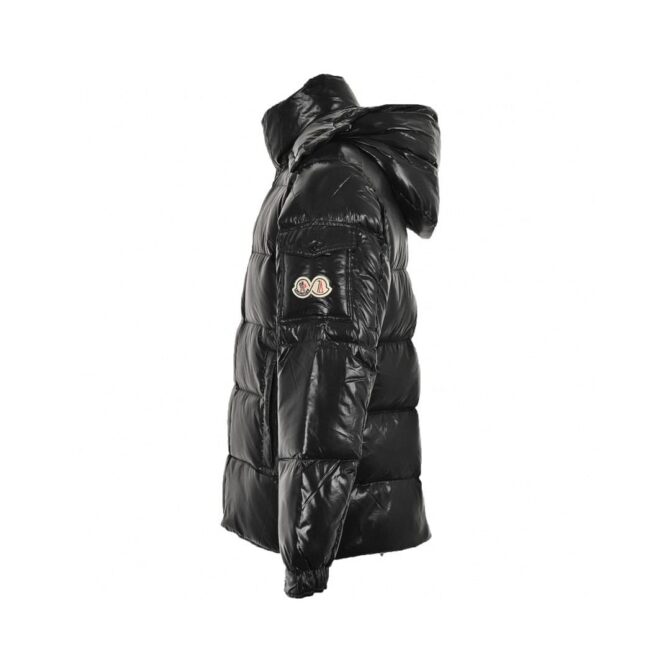 MONCLER REPLICA MAYA 70 GIACCA 'NERO' - immagine 6