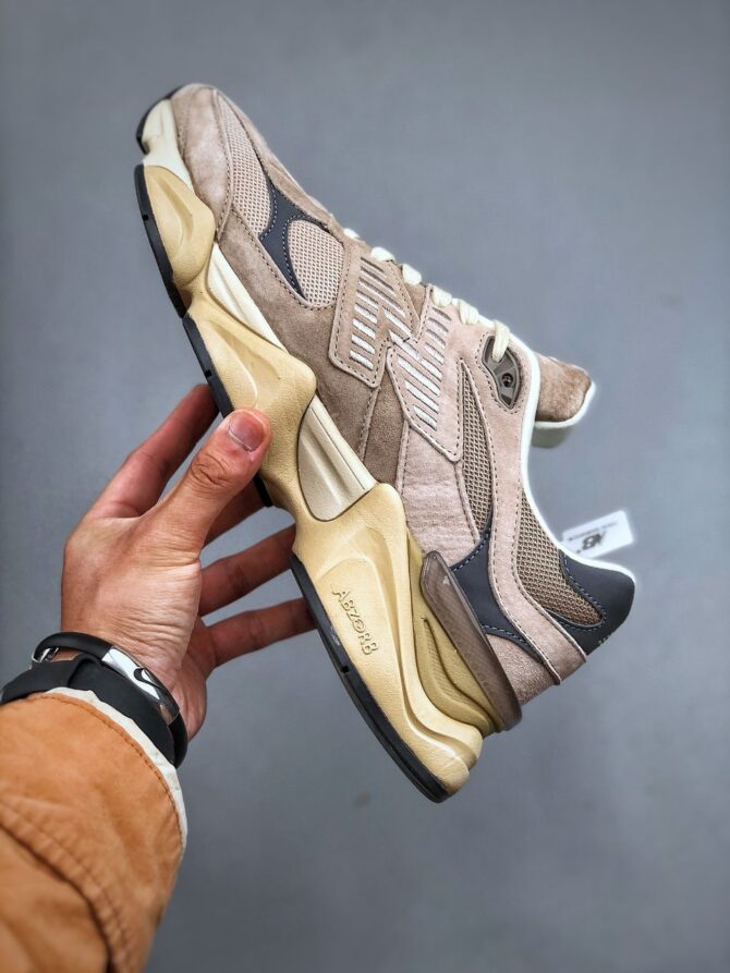 NEW BALANCE 9060 DRIFTWOOD MINDFUL GREY ‘CASTLEROCK’ REPLICA - immagine 8
