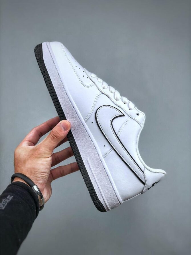 AIR FORCE 1 07' REPLICA 'BIANCO NERO - immagine 7