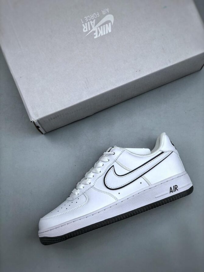AIR FORCE 1 07' REPLICA 'BIANCO NERO - immagine 6