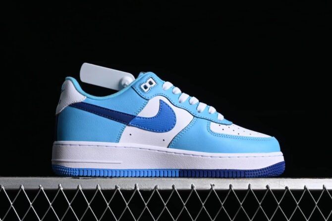 AIR FORCE 1 LOW '07 LV8 'BLUE DEEP ROYAL' REPLICA - immagine 7