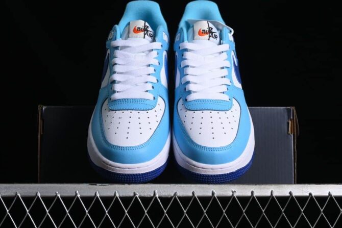 AIR FORCE 1 LOW '07 LV8 'BLUE DEEP ROYAL' REPLICA - immagine 5