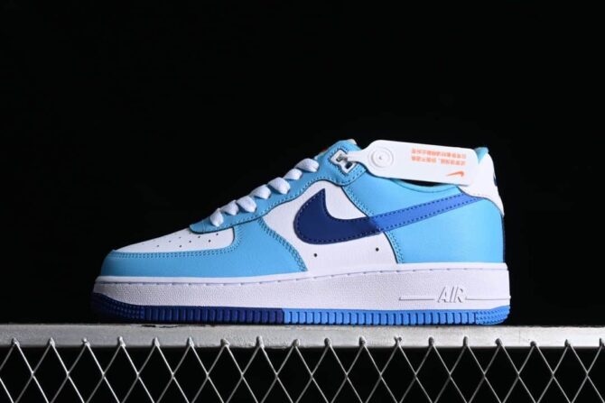 AIR FORCE 1 LOW '07 LV8 'BLUE DEEP ROYAL' REPLICA - immagine 8