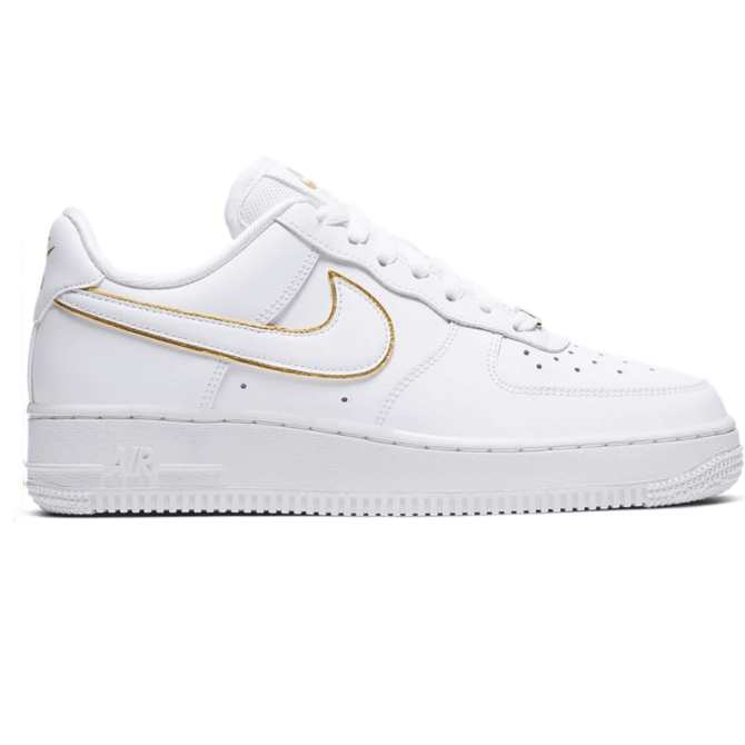 REPLICA AIR FORCE 1 LOGO ORO BIANCO