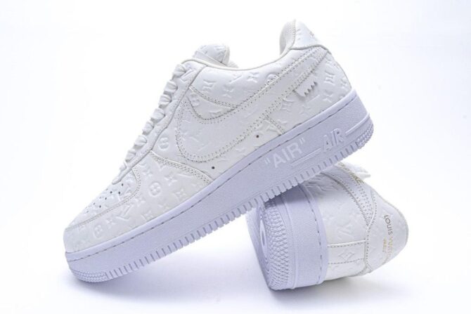 REPLICA AIR FORCE 1 X LOUIS VUITTON - immagine 2
