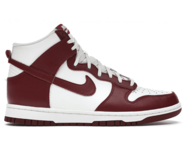 REPLICA NIKE DUNK HIGH SAIL TEAM RED