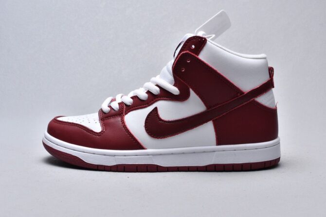 REPLICA NIKE DUNK HIGH SAIL TEAM RED - immagine 8