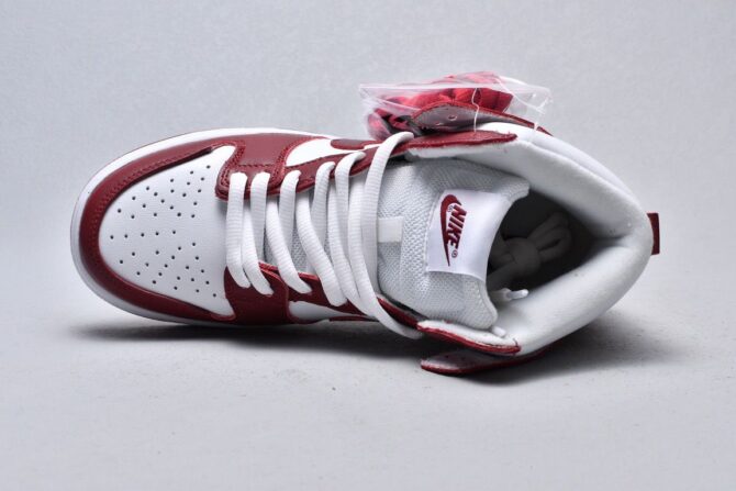 REPLICA NIKE DUNK HIGH SAIL TEAM RED - immagine 4