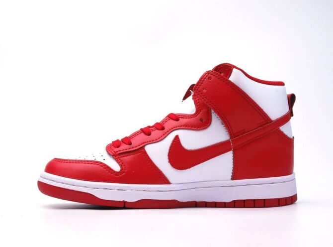 REPLICA DUNK HIGH BIANCO ROSSO - immagine 6