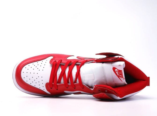 REPLICA DUNK HIGH BIANCO ROSSO - immagine 5