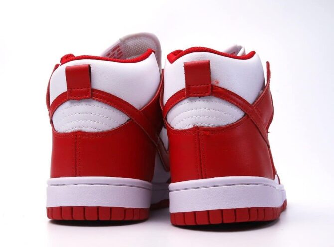REPLICA DUNK HIGH BIANCO ROSSO - immagine 2