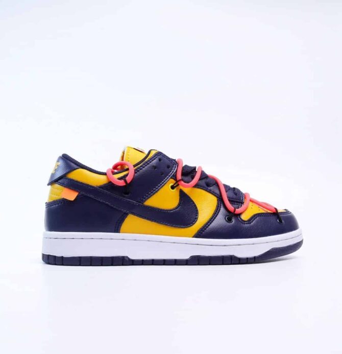 REPLICA DUNK SB LOW X OFF WHITE "MIDNIGHT NAVY" - immagine 7