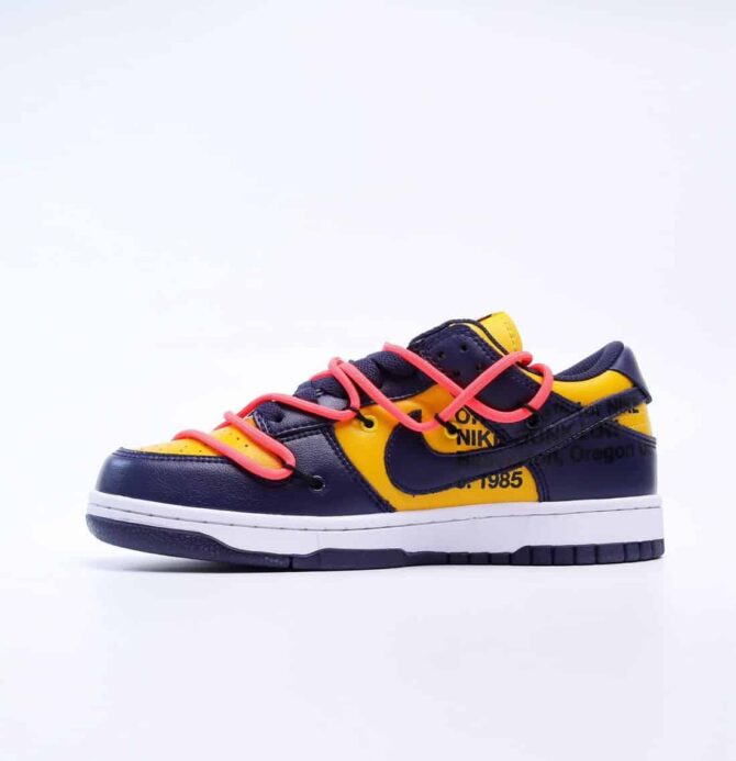 REPLICA DUNK SB LOW X OFF WHITE "MIDNIGHT NAVY" - immagine 6