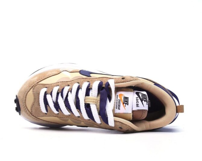 REPLICA NIKE VAPORWAFFLE SACAI SPORT TAN NAVY - immagine 3