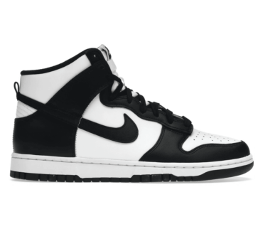 REPLICA NIKE DUNK HIGH NERO BIANCO NERO