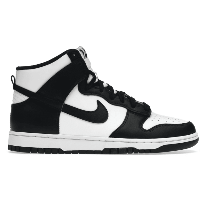 REPLICA NIKE DUNK HIGH NERO BIANCO NERO