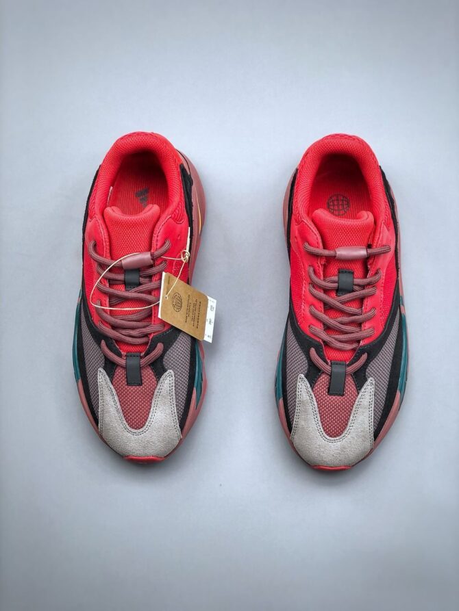 ADIDAS YEEZY BOOST 700 'HI-RES RED' REPLICA - immagine 6