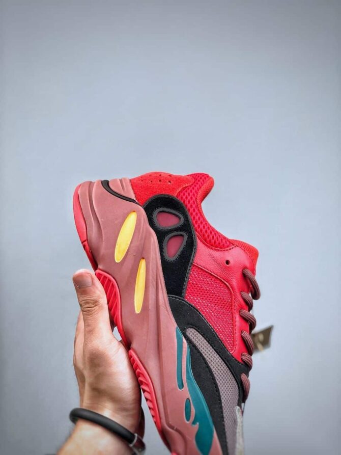 ADIDAS YEEZY BOOST 700 'HI-RES RED' REPLICA - immagine 5