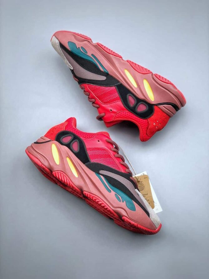 ADIDAS YEEZY BOOST 700 'HI-RES RED' REPLICA - immagine 2