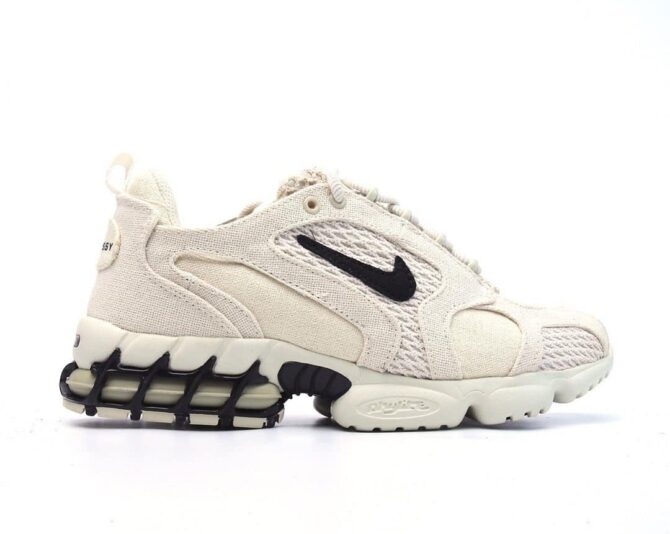 REPLICA STÜSSY X NIKE AIR ZOOM SPIRIDON CAGE 2 FOSSIL - immagine 6