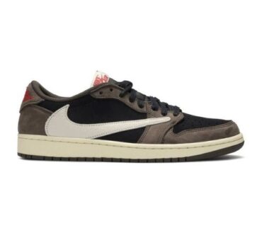 REPLICA TRAVIS SCOTT X AIR JORDAN 1 LOW 'MOCHA' REPLICA